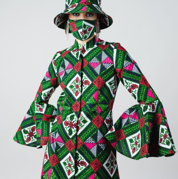 Women's Cotton Shirt Dress by New York Designer 'Demestik' Sz. M - Picture 7 of 7